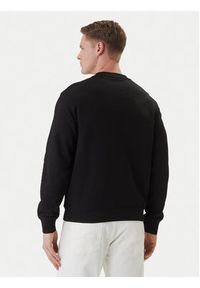 Karl Lagerfeld - KARL LAGERFELD Bluza 705780 500917 Czarny Regular Fit. Typ kołnierza: dekolt w karo. Kolor: czarny. Materiał: bawełna #3