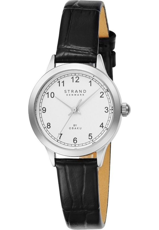 Zegarek Strand Zegarek damski Strand S742LXCIVB czarny. Kolor: czarny