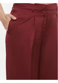 Hugo Spodnie materiałowe Haroti-1 50498428 Bordowy Regular Fit. Kolor: czerwony. Materiał: materiał, syntetyk #4