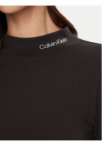 Calvin Klein Jeans Sukienka codzienna J20J225074 Czarny Slim Fit. Okazja: na co dzień. Kolor: czarny. Materiał: wiskoza. Typ sukienki: proste. Styl: casual