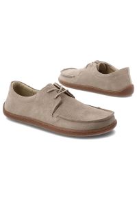 Szare Półbuty Armodo Skórzane Obuwie Damskie Barefoot. Okazja: na co dzień. Kolor: szary. Materiał: skóra. Styl: casual, elegancki #7