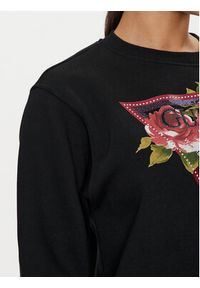 Guess Bluza W4YQ26 K9Z21 Czarny Regular Fit. Kolor: czarny. Materiał: syntetyk, bawełna #3