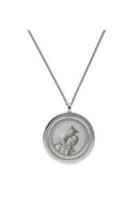 Fossil Naszyjnik Harlow Locket JF04737040 Srebrny. Materiał: metalowe. Kolor: srebrny #4