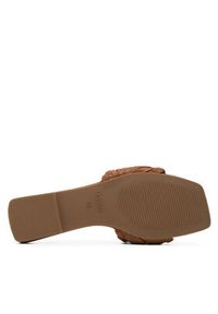 DeeZee Klapki E82022-19 Brązowy. Kolor: brązowy. Materiał: syntetyk