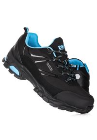 Buty damskie trekkingowe wodoodporne DK FALCON. Kolor: wielokolorowy, niebieski, czarny