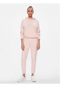 Puma Bluza Her 673110 Różowy Relaxed Fit. Kolor: różowy. Materiał: bawełna