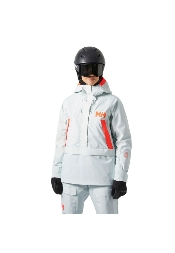 Damska kurtka narciarska Helly Hansen Powchaser Anorak. Kolor: zielony. Sezon: zima. Sport: narciarstwo