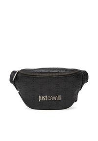 Saszetka nerka Just Cavalli. Kolor: czarny