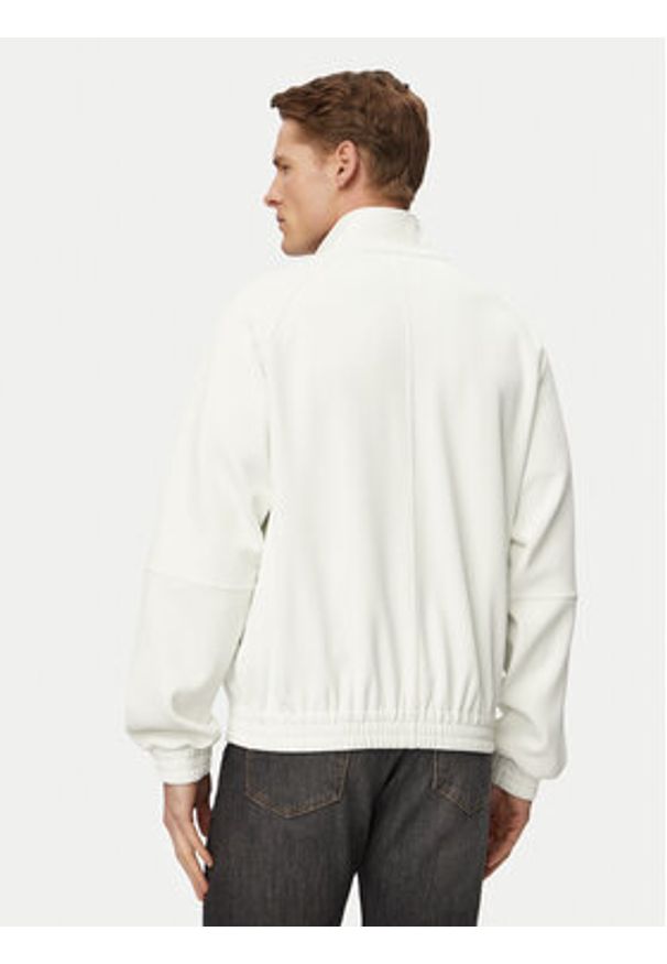 Guess Jeans Bluza M6GQZ2 KB212 Biały Regular Fit. Kolor: biały. Materiał: syntetyk