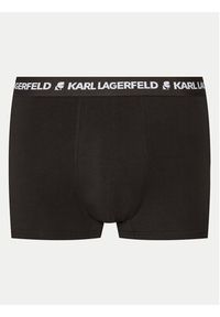 Karl Lagerfeld - KARL LAGERFELD Komplet 3 par bokserek 235M2109 Czarny. Kolor: czarny. Materiał: bawełna