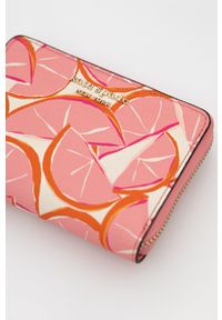 Kate Spade portfel damski kolor różowy. Kolor: różowy. Materiał: materiał #4