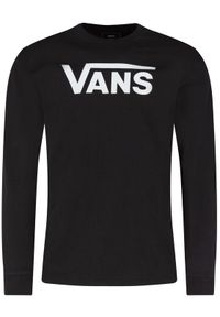 Vans Longsleeve Classic VN000K6HY281 Czarny Classic Fit. Kolor: czarny. Materiał: bawełna. Długość rękawa: długi rękaw