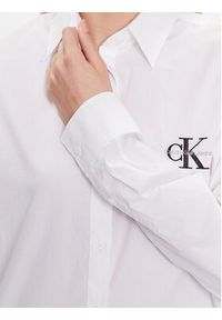 Calvin Klein Jeans Koszula J20J220515 Biały Regular Fit. Kolor: biały. Materiał: bawełna #5