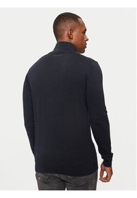 Karl Lagerfeld - KARL LAGERFELD Sweter 655008 544399 Granatowy Regular Fit. Typ kołnierza: dekolt w karo. Kolor: niebieski. Materiał: wełna #4