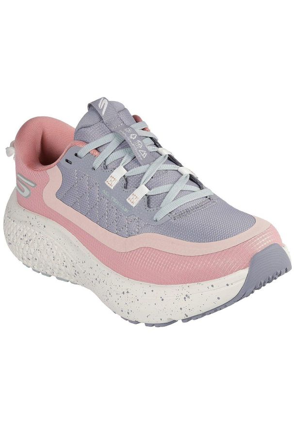 skechers - Buty sportowe damskie Skechers Go Run Supersonic Ma. Kolor: szary. Materiał: materiał. Sport: bieganie