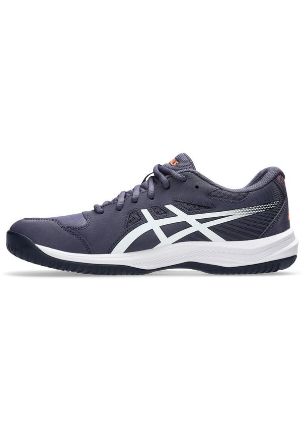 Buty do tenisa Asics Court Slide 4. Kolor: niebieski, fioletowy, biały, wielokolorowy. Sport: tenis
