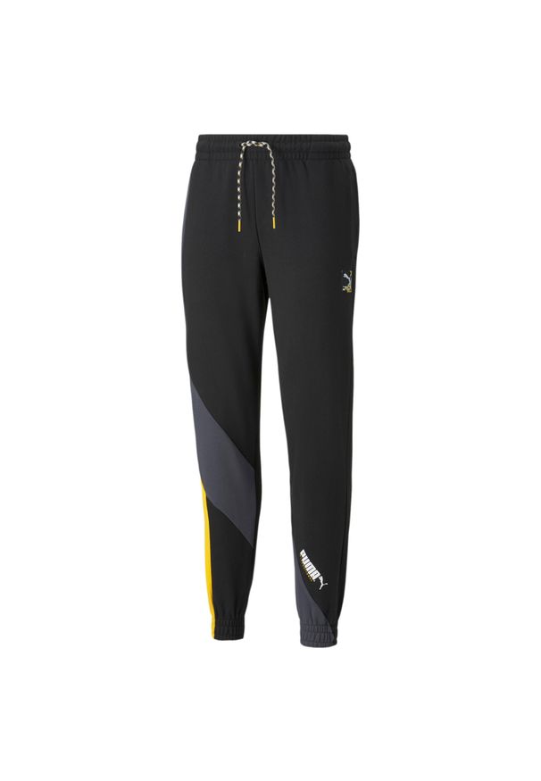 Puma Spodnie Intl 53157801. Kolor: czarny. Materiał: dresówka