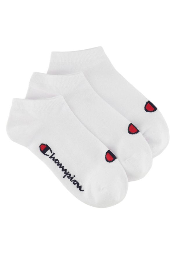 Champion - Skarpetki Do Kostek Męskie WW001 3pak. Kolor: biały