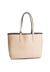 Lacoste Torebka Shopping Bag NF2142AA Czarny. Kolor: czarny. Materiał: skórzane