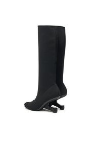 United Nude Kozaki Eamz Sock Boot 1087501117 Czarny. Kolor: czarny. Materiał: materiał