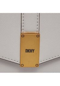 DKNY Torebka Conner R343RB25 Szary. Kolor: szary. Materiał: skórzane #4