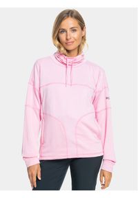 Roxy Bluza Vertere Otlr ERJFT04718 Różowy Regular Fit. Kolor: różowy. Materiał: syntetyk