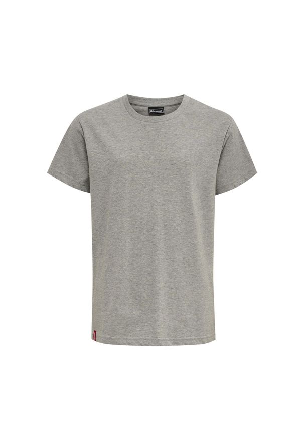 Koszulka dla dzieci Hummel Red Basic. Kolor: szary. Materiał: bawełna. Długość rękawa: krótki rękaw. Długość: krótkie. Sport: piłka ręczna