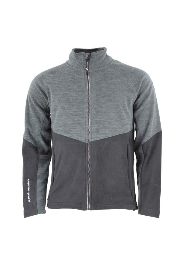 PEAK MOUNTAIN - Polar Peak Mountain Crocus. Typ kołnierza: kołnierzyk stójkowy. Kolor: szary. Materiał: polar. Sezon: zima. Styl: wakacyjny