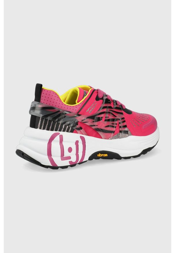 Liu Jo sneakersy Liu Jo 12:12 01 kolor różowy. Zapięcie: sznurówki. Kolor: różowy. Obcas: na platformie