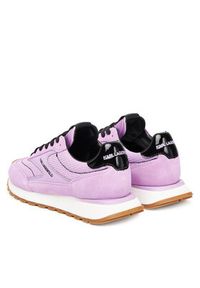 Karl Lagerfeld - KARL LAGERFELD Sneakersy KL61124E Fioletowy. Kolor: fioletowy. Materiał: materiał #5