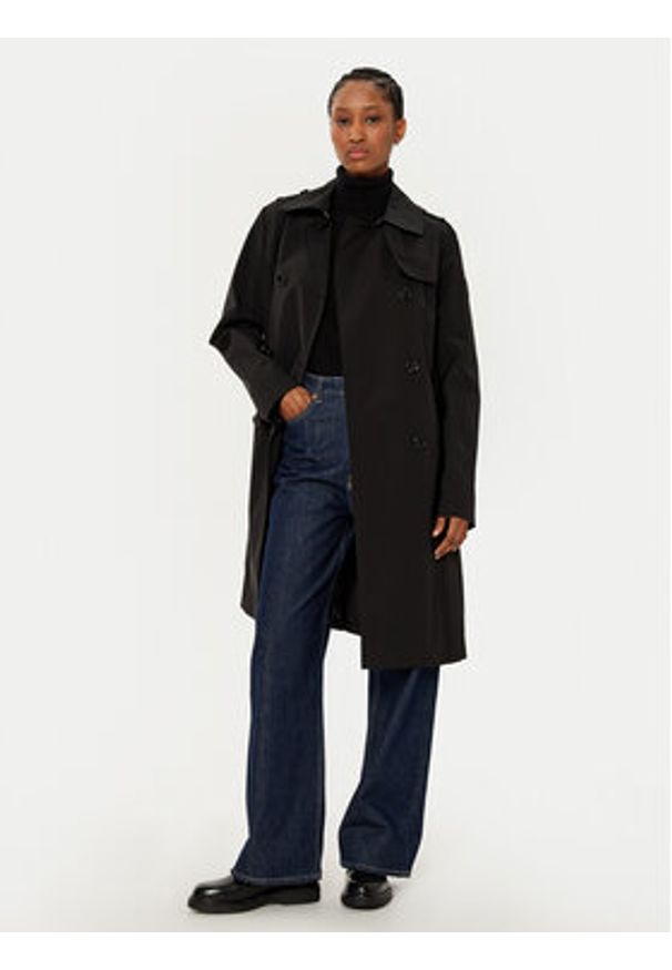 JOOP! Trencz C58Cindy 30044769 Czarny Regular Fit. Kolor: czarny. Materiał: syntetyk