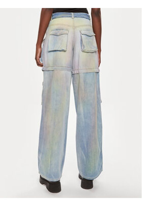 Pinko Jeansy Accesa 103246 A1PI Kolorowy Relaxed Fit. Wzór: kolorowy