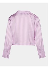 Hunkemöller Koszulka piżamowa 203168 Fioletowy Comfortable Fit. Kolor: fioletowy. Materiał: syntetyk