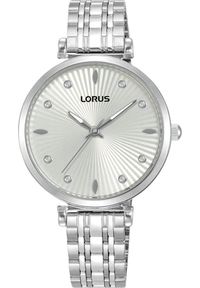 Zegarek damski Lorus RG261XX9 CYRKONIE srebrny. Kolor: srebrny #1