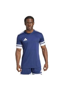 Adidas Sport Squa25 Jsy M Koszulka Dorosłych. Kolor: niebieski, wielokolorowy, biały. Sport: bieganie