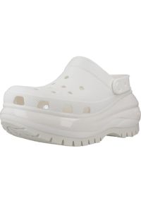 Tenisówki Crocs Model Classic Mega Crush Clog Kolor Biały. Kolor: biały. Materiał: syntetyk, materiał. Styl: sportowy