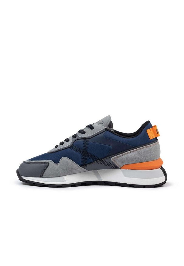 Tenisówki Munich Model Pulsar 14 Kolor Niebieski. Kolor: niebieski. Materiał: tkanina, skóra