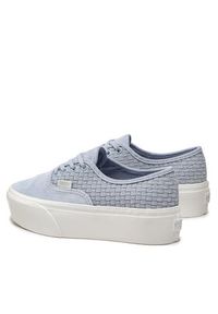 Vans Tenisówki Authentic Stac VN0A4BVOUNY1 Niebieski. Kolor: niebieski. Materiał: skóra, zamsz #5