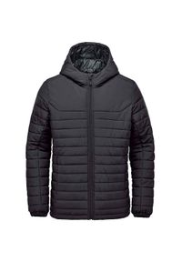 STORMTECH - Męska Pikowana Bluza Z Kapturem Nautilus. Typ kołnierza: kaptur. Kolor: czarny