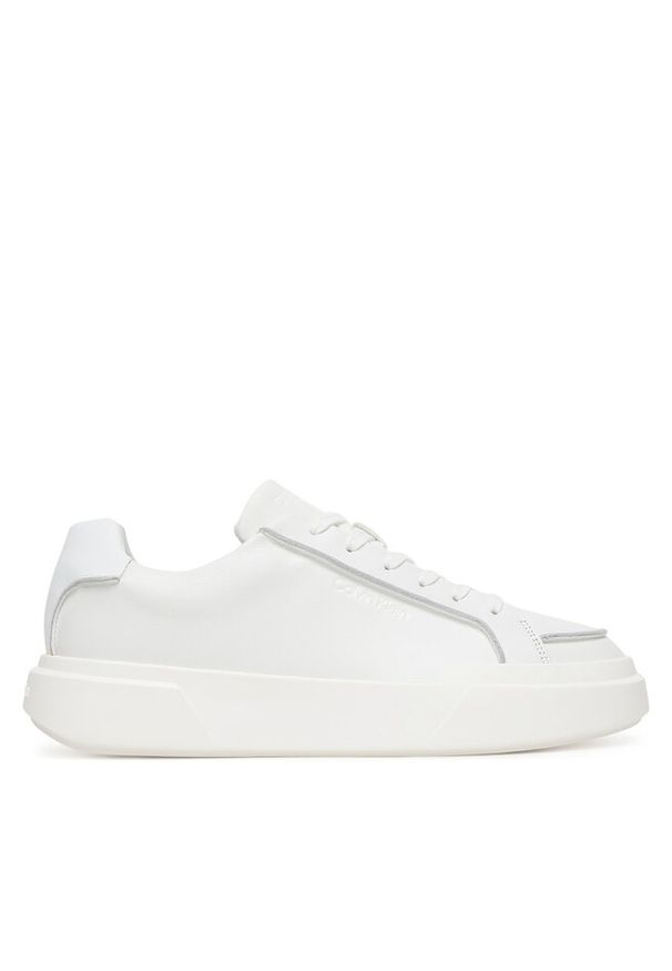 Sneakersy Calvin Klein. Kolor: biały