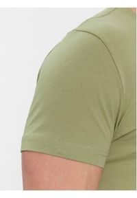 TOMMY HILFIGER - Tommy Hilfiger T-Shirt Stretch Slim Fit Tee MW0MW10800 Zielony Slim Fit. Kolor: zielony. Materiał: bawełna