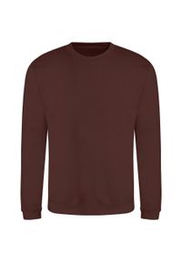 AWDIS - Zwykła Bluza Unisex Dla Dorosłych. Kolor: brązowy