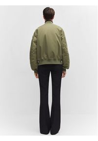 mango - Mango Kurtka bomber Alfa 57045136 Zielony Oversize. Kolor: zielony. Materiał: syntetyk #5