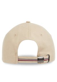 TOMMY HILFIGER - Tommy Hilfiger Czapka z daszkiem Th Corp Flannel 6 Panel Cap AM0AM13164 Beżowy. Kolor: beżowy. Materiał: bawełna, materiał