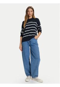 Guess Jeans Sweter W5BR03 Z3HM1 Niebieski Relaxed Fit. Kolor: niebieski. Materiał: bawełna #3