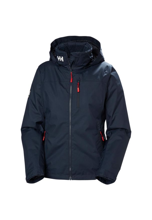 Damska kurtka wodoodporna Helly Hansen Crew Pile. Kolor: niebieski