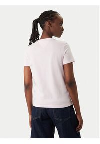 Tommy Jeans T-Shirt DW0DW22277 Różowy Regular Fit. Kolor: różowy. Materiał: bawełna #5