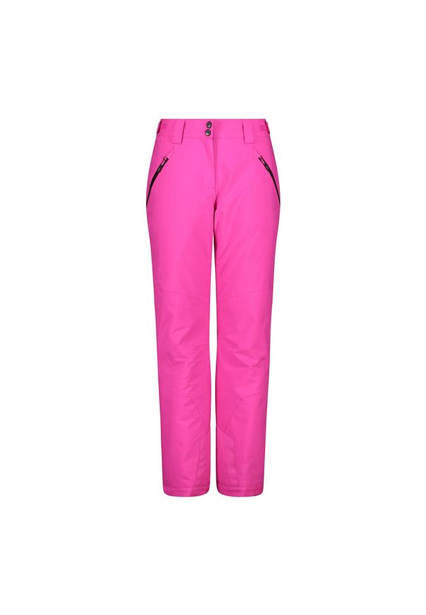 Spodnie damskie narciarskie CMP 34W4556. Kolor: różowy. Sezon: zima. Sport: narciarstwo