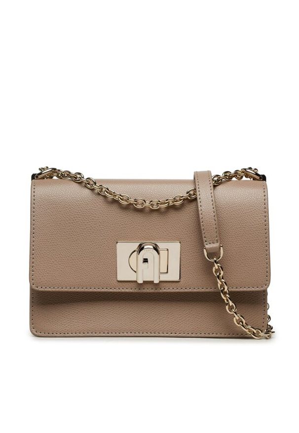 Furla Torebka 1927 BAFKACO-ARE000-1257S-1-007-20-BG-B Brązowy. Kolor: brązowy. Materiał: skórzane
