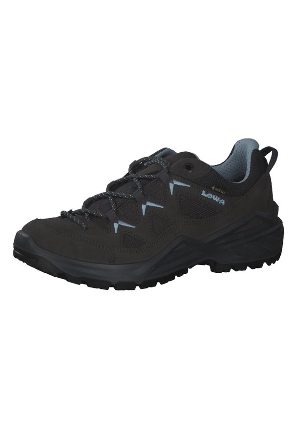 Buty trekkingowe damskie Lowa Sirkos Evo Gtx Lo Ws. Kolor: niebieski, szary, wielokolorowy. Materiał: syntetyk, materiał. Szerokość cholewki: normalna. Styl: sportowy
